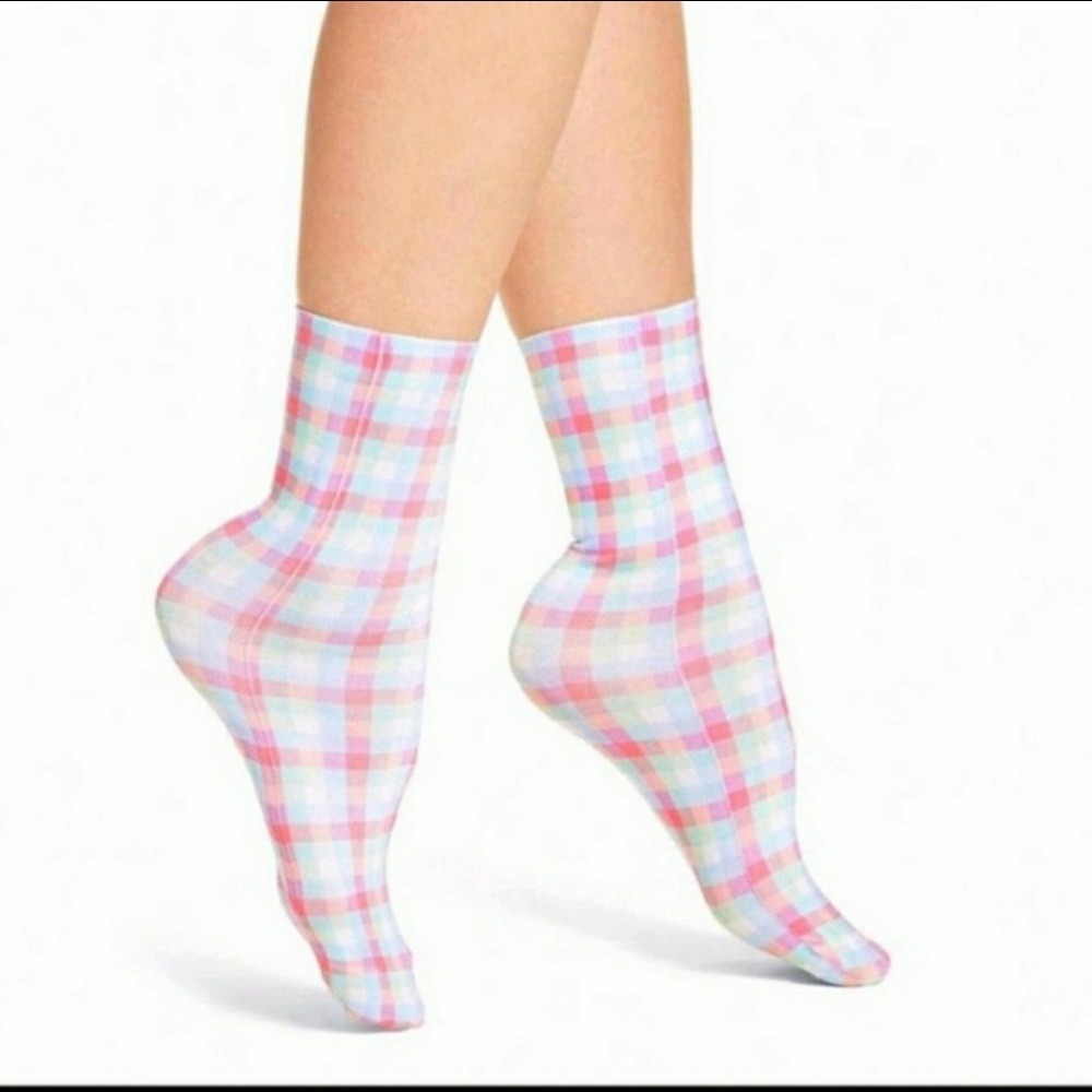 Kate spade Gingham Crew socks
